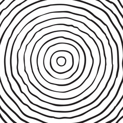 Conceptual background with tree-rings. Vector graphics