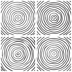 Vector tree rings background, topographic map background concept