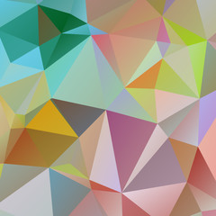Abstract geometric background of triangular polygons