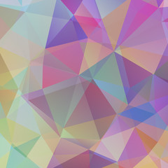 Abstract geometric background of triangular polygons. Eps 10. Vector