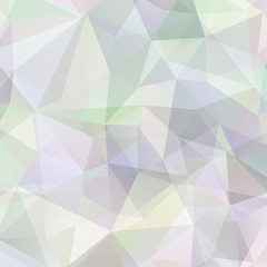 Abstract geometric background of triangular polygons. Eps 10. Vector