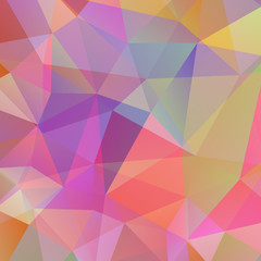 Multicolor Design Template. Geometric Triangular Abstract Modern