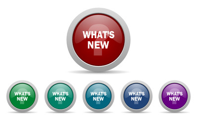 new vector icons set