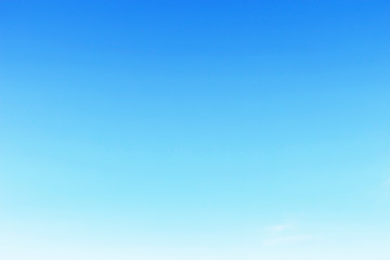 Fantastic soft white clouds against blue sky