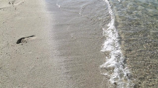 Uscendo dall'acqua