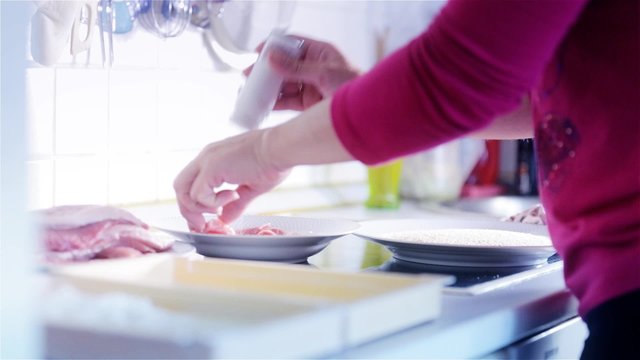 Salting Marinated Meat