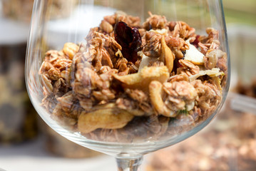 Muesli - healthy diet for the strong people