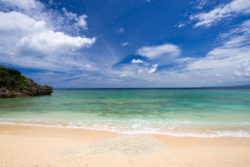 Fototapeta premium Plaża Okinawa Plaża Tokei