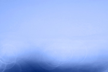 abstract concept blue background water drops glare bokeh