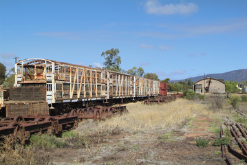 Fototapeta na wymiar Australia, Railway