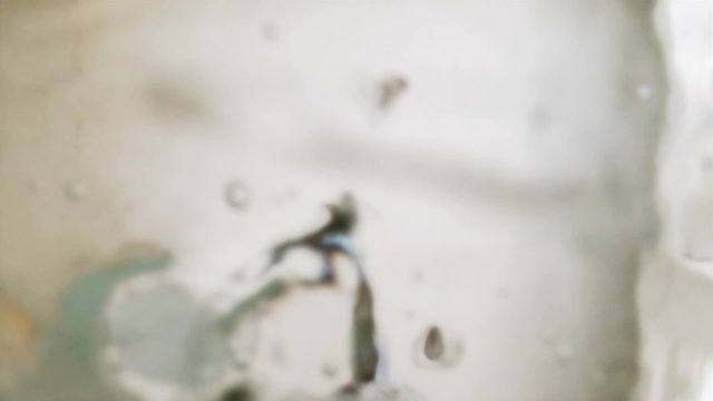 POV water fills tub underwater