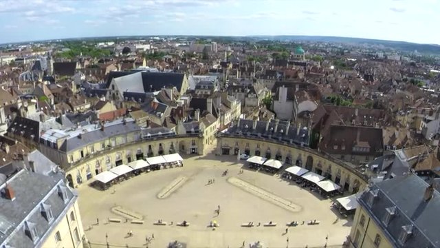 Time lapse place de la Lib&eacute;ration &agrave; Dijon