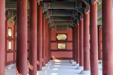 Obraz premium Gyeongbokgung palace in Seoul, Korea