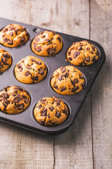 Chocolate muffins