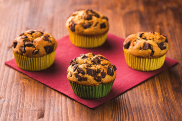 Chocolate muffins