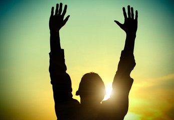 Man Praying