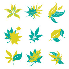 organic natural logos