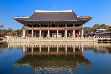 Obraz premium Gyeonghoeru Royal Banquet Hall.