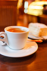 coffee with cake