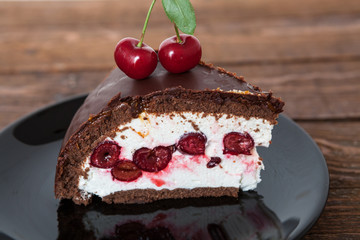 Chocolate and Cherry Cake