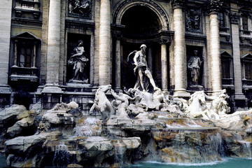 Trevi Fountain 1983