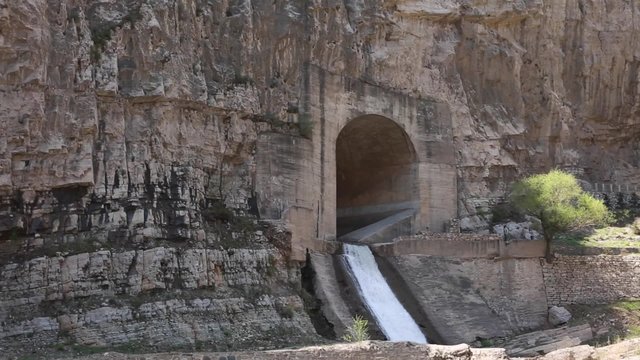 water by the hanging temple in datong china