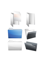 Folder Icon Set - Illustration