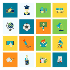 School and Education Icons