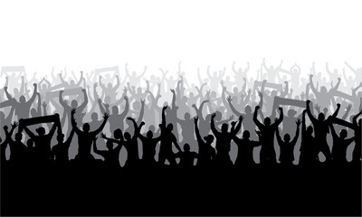 Poster for sports concerts and championships