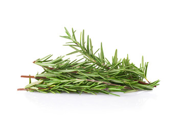 rosemary isolated on white background
