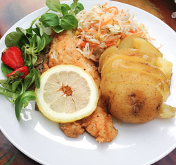 codfish with potato
