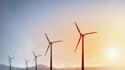 Fototapeta premium Wind energy
