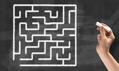 Labyrinth pattern