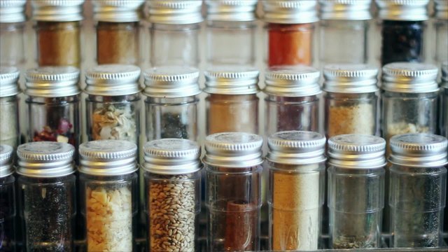Spice Rack Dolly Shot