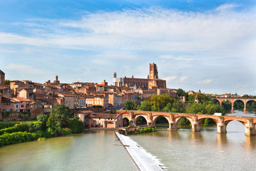 View of the Albi, France