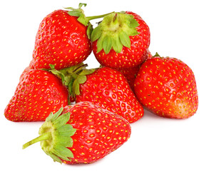 image of a pile of strawberries
