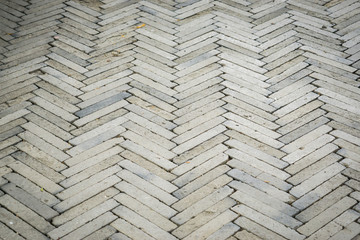 Patterned paving tiles