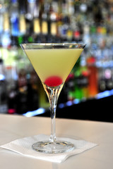 Martini cocktail 