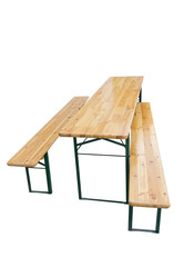 table and bench