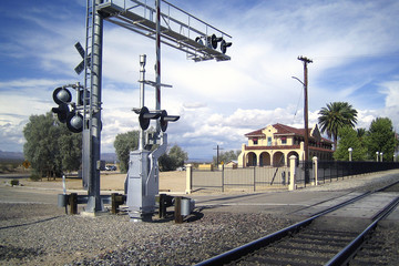 Kelso Station crossing