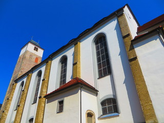 Fototapeta na wymiar Nikolaikirche Freiberg Sachsen