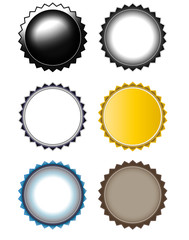 Fototapeta premium Autocollant - Badge - bannière