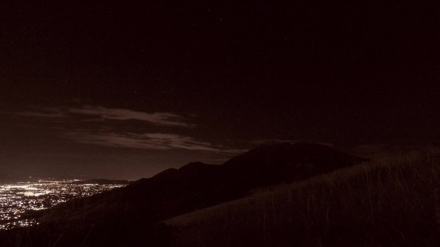 City Night Timelapse Red