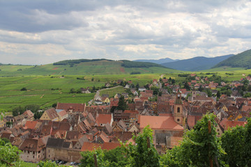 Obraz premium Alsace village de Riquewhir