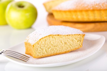 Cake, lemon, soft.