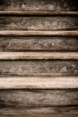  Close-up detail of lines and grain on old wood steps © littleny