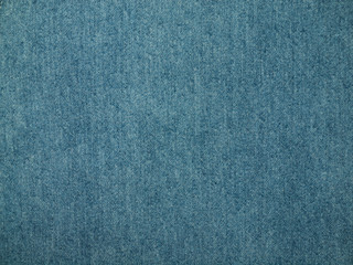A blue denim background