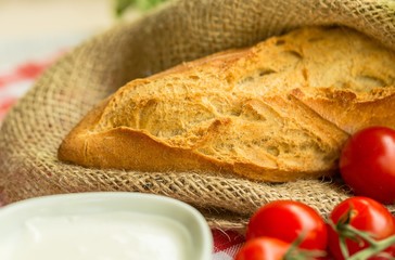 Bread, Baguette, Market.