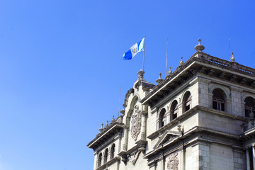 National Palace of Guatemala, in third of proportion.