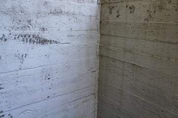 Graue Betonmauer
